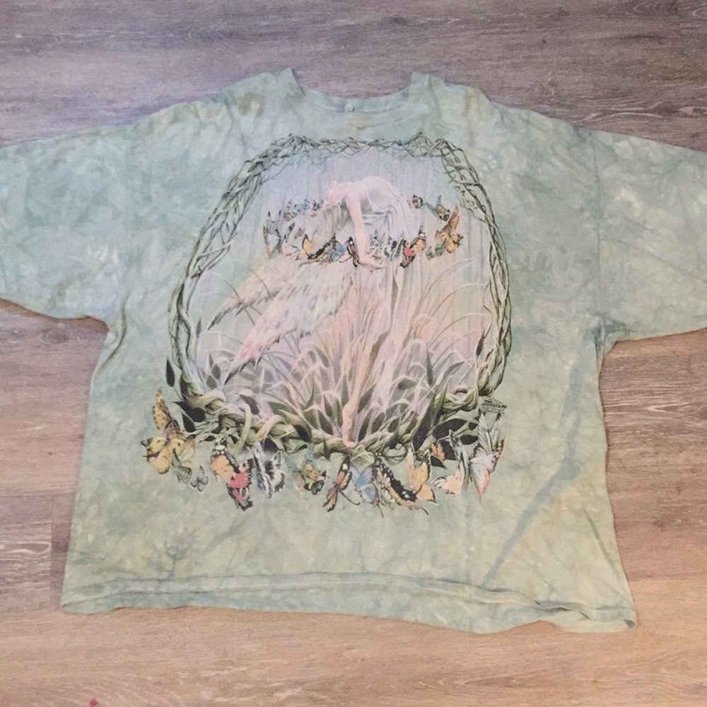 Rare Y2K Tie-dye Fairy TShirt